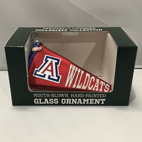Team Pennant Ornament - College - University of Arizona