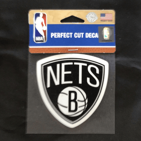 4x4 Decal - Basketball - Brooklyn Nets