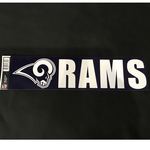 Bumper Sticker - Football - LA Rams