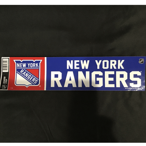 Bumper Sticker - Hockey - New York Rangers