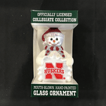 Team Snowman Ornament - College - University of Nebraska