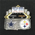 Pittsburgh Steelers Super Bowl XIII Champions - Football - Pin - 1979 final score