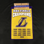 LA Lakers NBA Finals Champions Banner