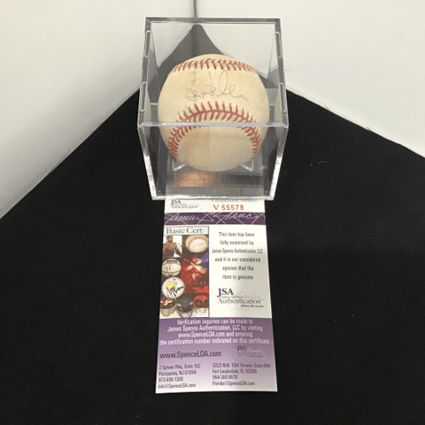Steve Finley - Autographed Baseball - JSA V55578
