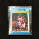 1988-89 Fleer Super Star Stickers - Basketball - Complete Set 1-11