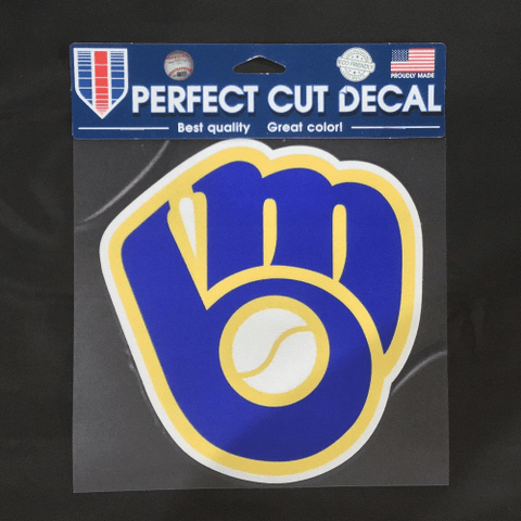 8x8 Decal - Baseball - Milwaukee Brewers