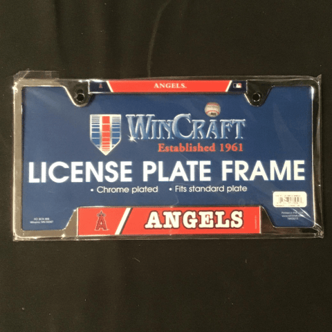 License Plate Frame - Baseball - LA Angels