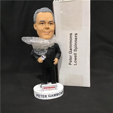 Peter Gammons - Bobblehead - Lowell Spinners