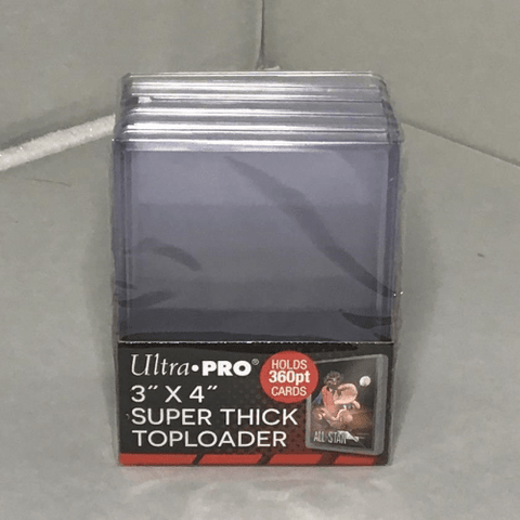 UltraPro 3" x 4" Super Thick Toploader (360pt)