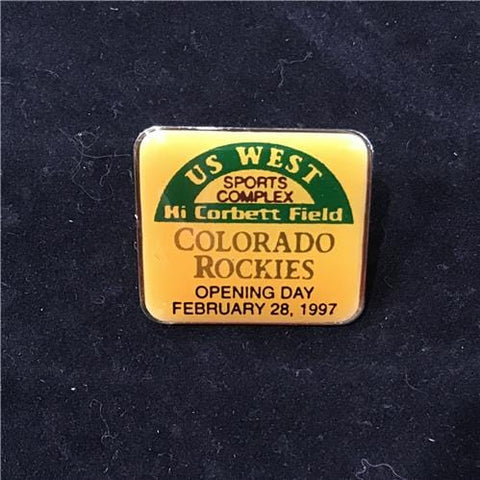 Colorado Rockies - Vintage Pin - Opening Day 1997