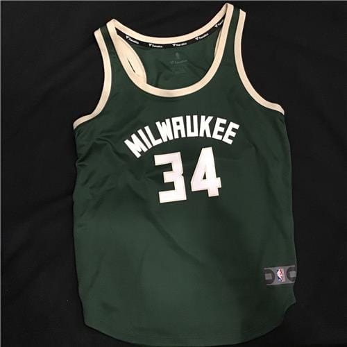 Milwaukee Bucks #34 Giannis Antetokounmpo jersey size large adult