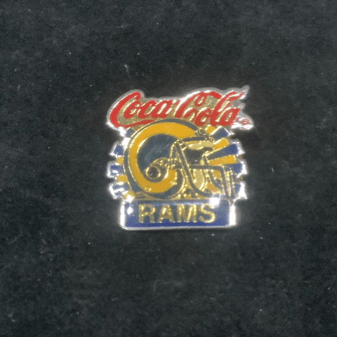 LA Rams  - Football - Coca-Cola Pin