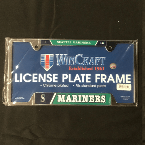 License Plate Frame - Baseball - Seattle Mariners
