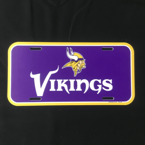 License Plate - Football - Minnesota Vikings