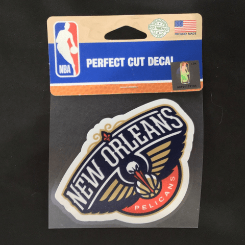 4x4 Decal - Basketball - New Orleans Pelicans