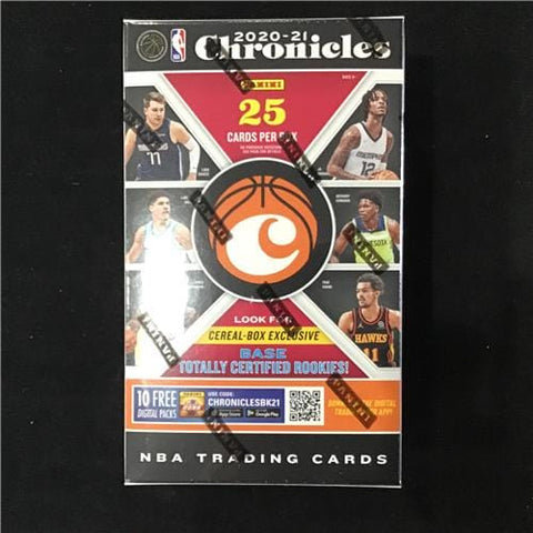 2020-21 Chronicles - Basketball - Cereal Box