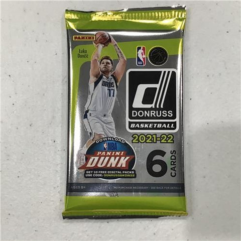 2021-22 Donruss - Basketball - Mega Box Single Pack