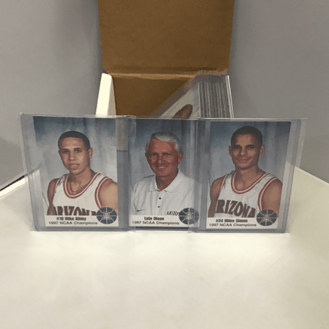 University of Arizona Wildcats - Basketball - 1997 NCAA Champions Card Set