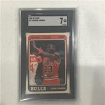 1988-89 Fleer #17 Michael Jordan - Graded Card - SGC 7 (6031)