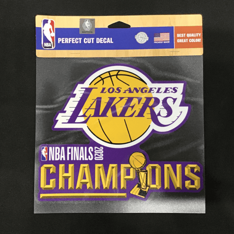 8x8 Decal - Basketball - LA Lakers - 2020 NBA Finals Champs
