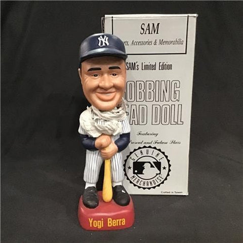 Yogi Berra - Bobblehead - New York Yankees Red Platform