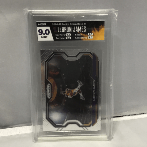 2020-21 Prizm LeBron James - Graded Card - HGA 9