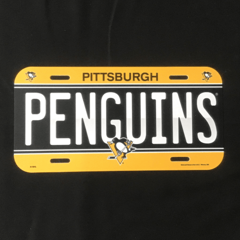 License Plate - Hockey - Pittsburgh Penguins