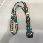 Team Lanyard - Football - Miami Dolphins Tie Dye