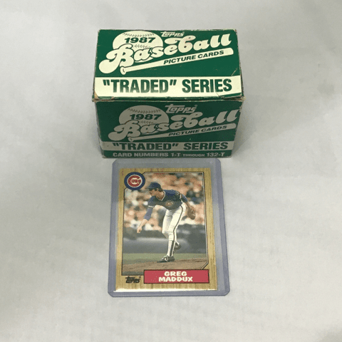 1987 Topps Traded Baseball Complete Set 1T-132T