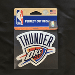 4x4 Decal - Basketball - Oklahoma City Thunder