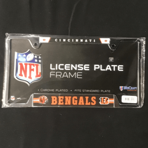 License Plate Frame - Football - Cincinnati Bengals