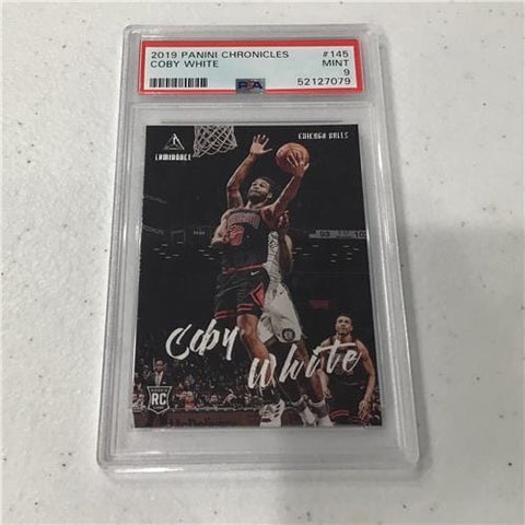 Coby White - Graded Card - 2019-20 Chronicles Luminance Rookie PSA 9