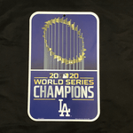 11x17 Plastic Sign - LA Dodgers - 2020 World Series Champions