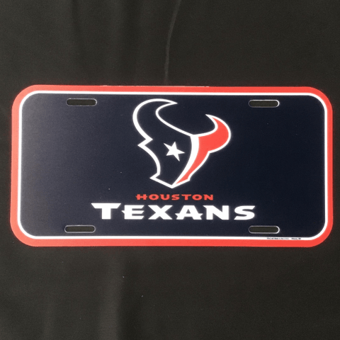 License Plate - Football - Houston Texans