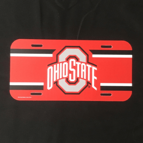 License Plate - College - Ohio State Buckeyes