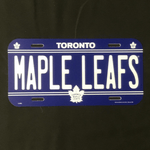 License Plate - Hockey - Toronto Maple Leafs