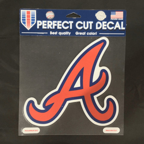 8x8 Decal - Baseball - Atlanta Braves