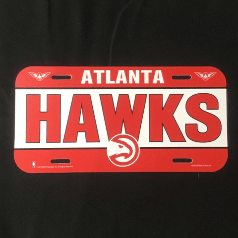 License Plate - Basketball - Atlanta Hawks