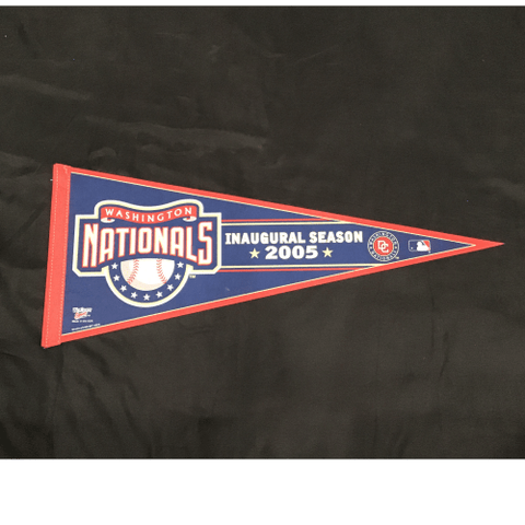 Team Pennant - Baseball - Washington Nationals 2005 Inaugural Season