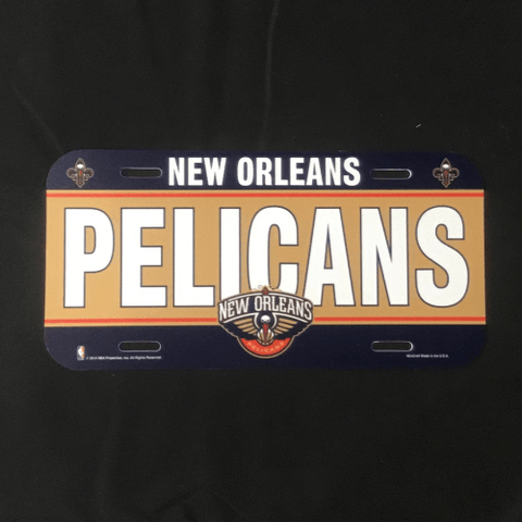 License Plate - Basketball - New Orleans Pelicans