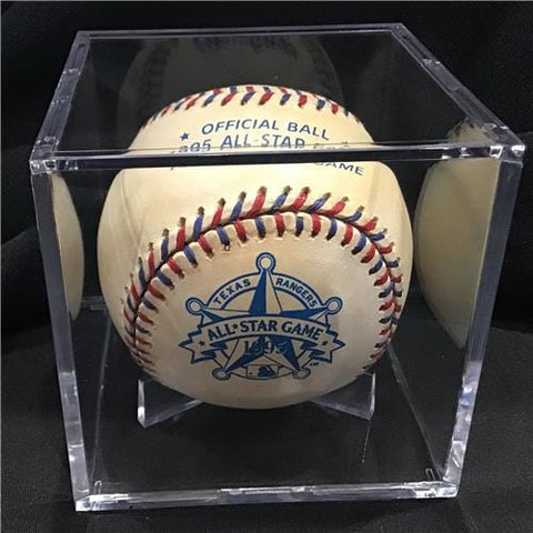 1995 All Star Game  - Baseball - Texas Rangers  Official Game Ball w/ cube