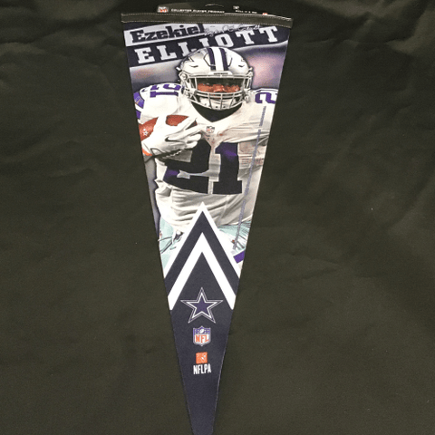 Player Pennant - Football - Dallas Cowboys - Ezekiel Elliot