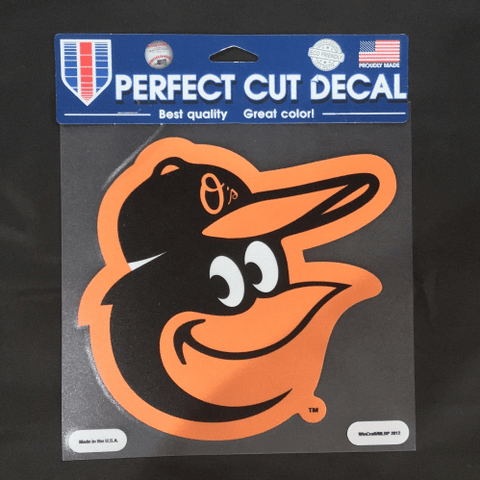 8x8 Decal - Baseball - Baltimore Orioles