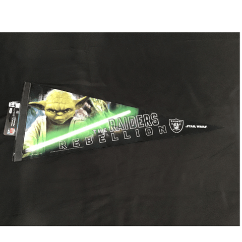 Team Pennant - Star Wars Yoda Rebellion  - Las Vegas Raiders