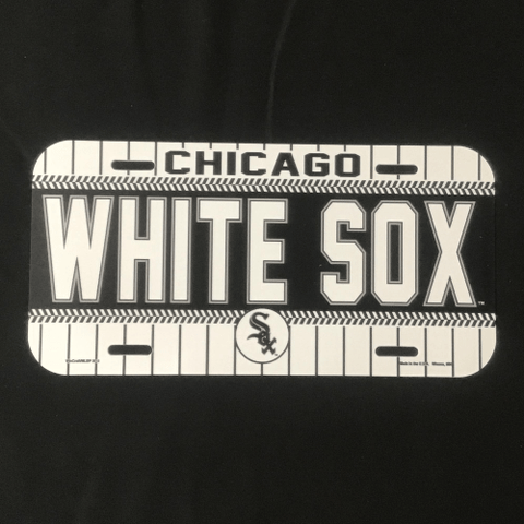 License Plate - Baseball - Chicago White Sox