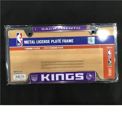 License Plate Frame - Basketball - Sacramento Kings