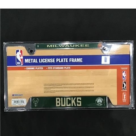 License Plate Frame - Basketball - Milwaukee Bucks