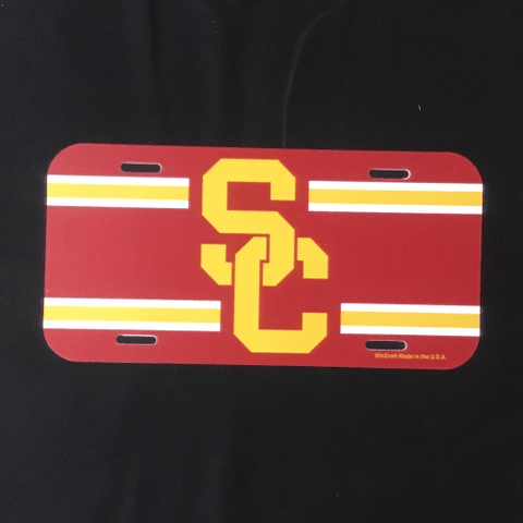 License Plate - College - University of Southern California Trojans