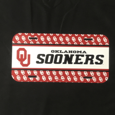 License Plate - College - Oklahoma Sooners