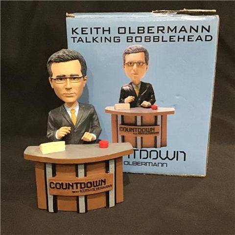 Kieth Olbermann - Bobblehead - Talking